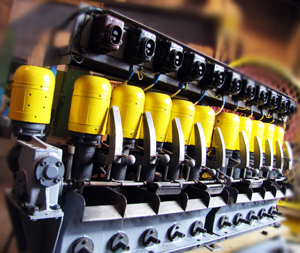 Флотационная машина ФМ-10 десятикамерная