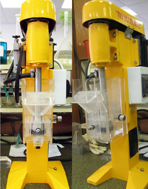 Флотационная лабораторная машина с кипящим слоем с объёмом камеры 1,0 л.